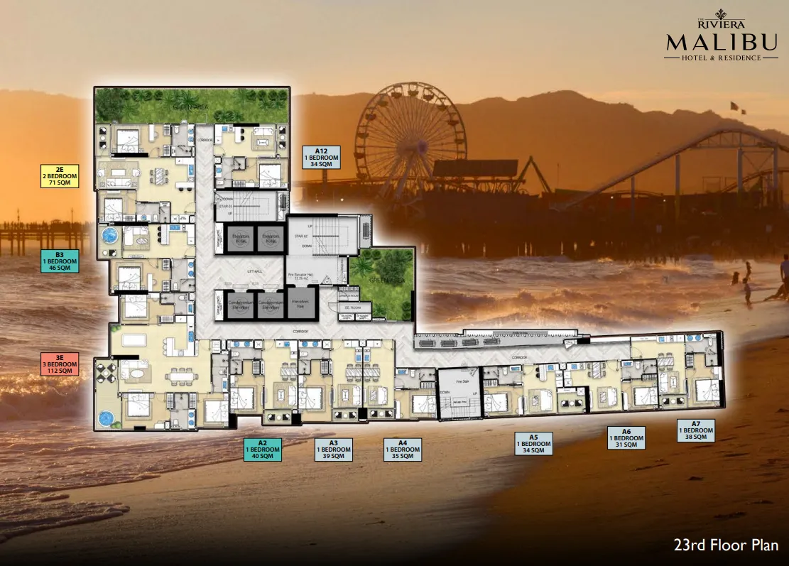 The Riviera Malibu Residences, Pattaya — 19