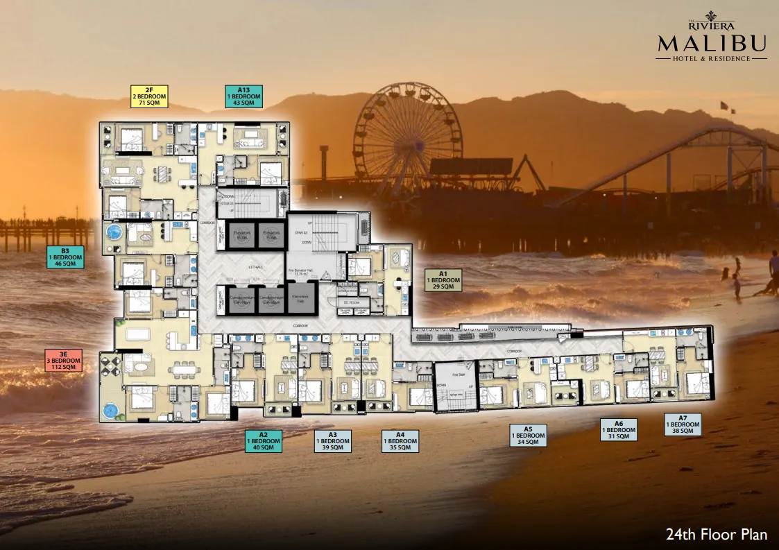 The Riviera Malibu Residences, Pattaya — 20
