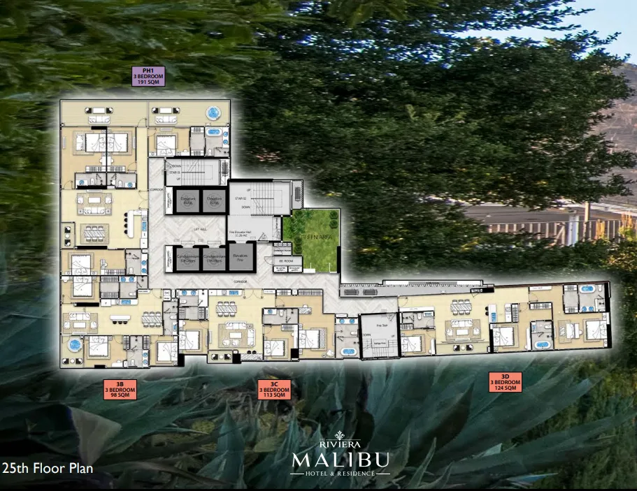 The Riviera Malibu Residences, Pattaya — 21