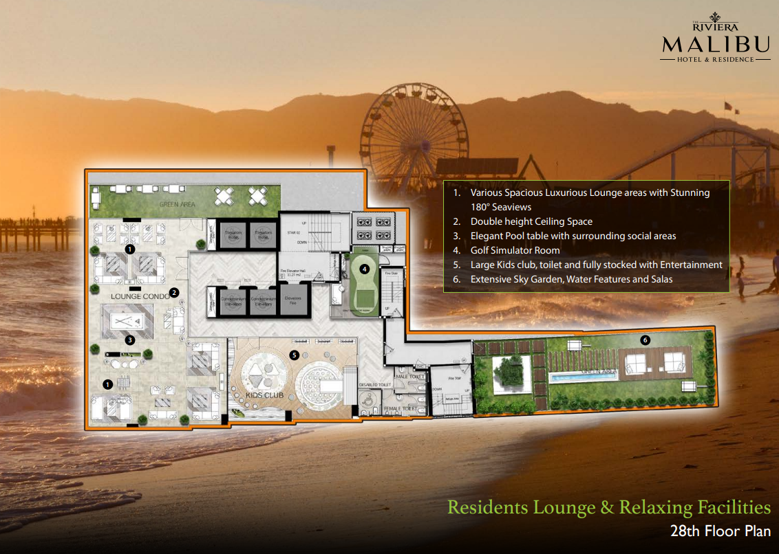 The Riviera Malibu Residences, Pattaya — 23