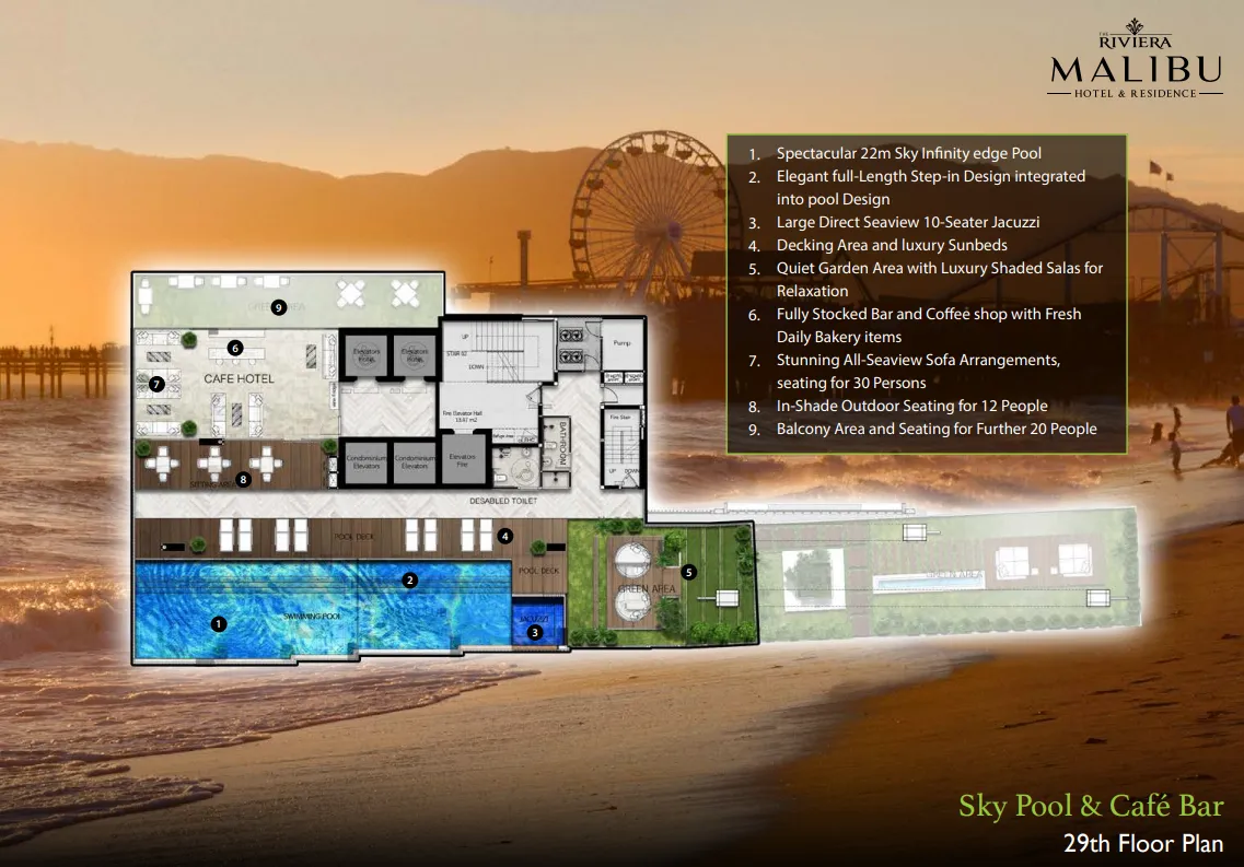 The Riviera Malibu Residences, Pattaya — 24