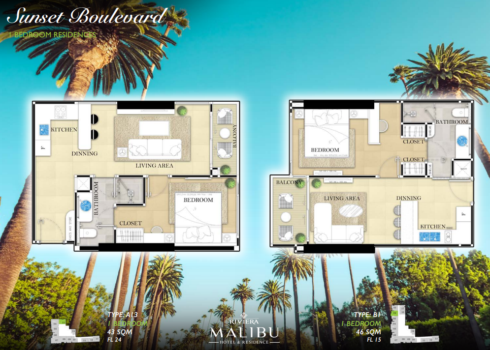The Riviera Malibu Residences, Pattaya — 50