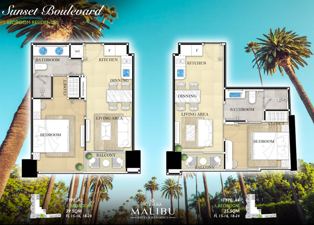The Riviera Malibu Residences, Pattaya — 51