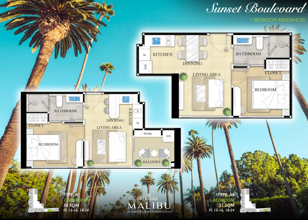 The Riviera Malibu Residences, Pattaya — 52