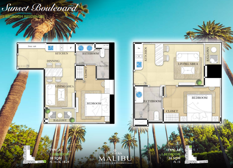 The Riviera Malibu Residences, Pattaya — 53