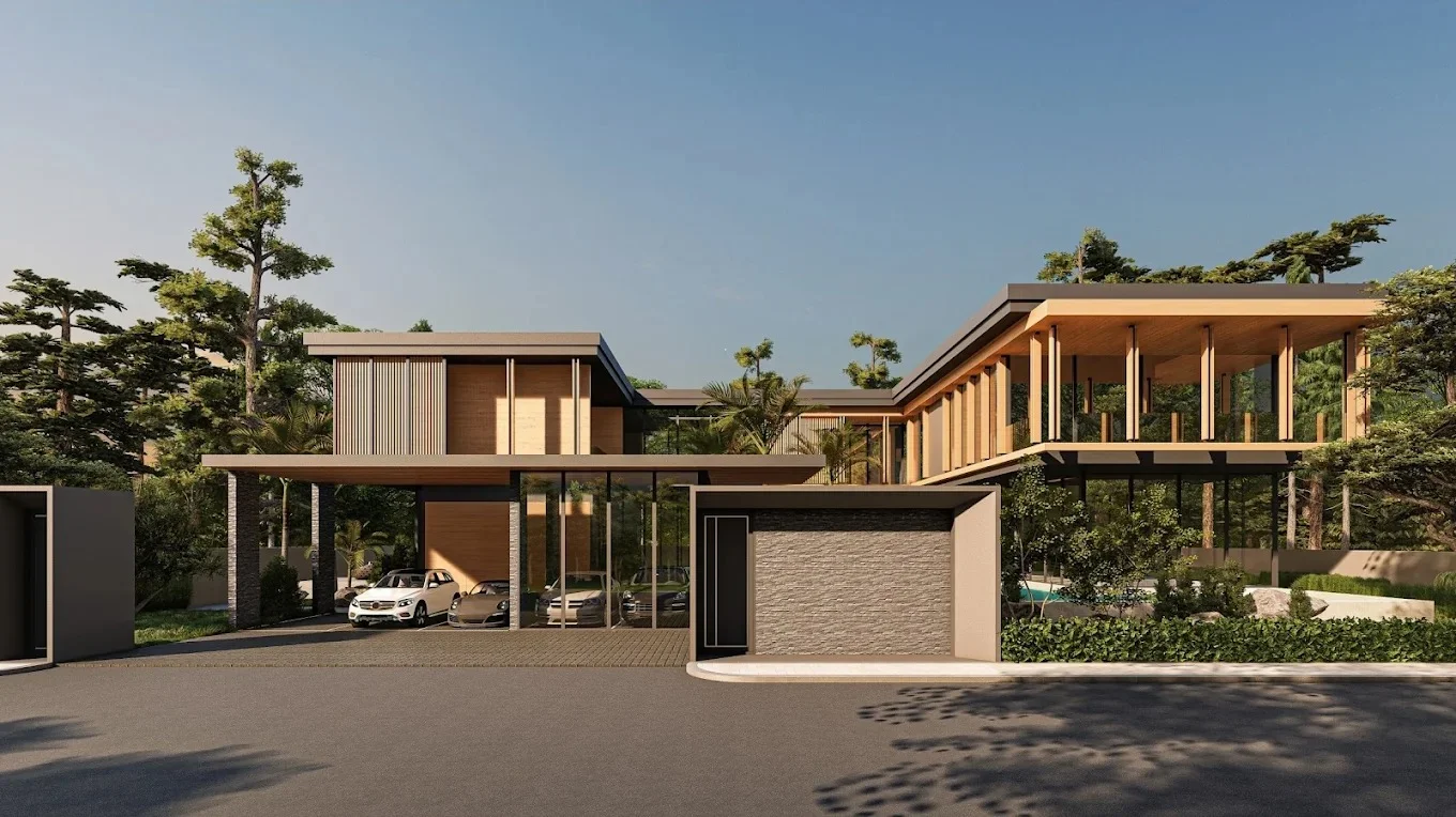 Exterior of The Scenevanar, Pattaya