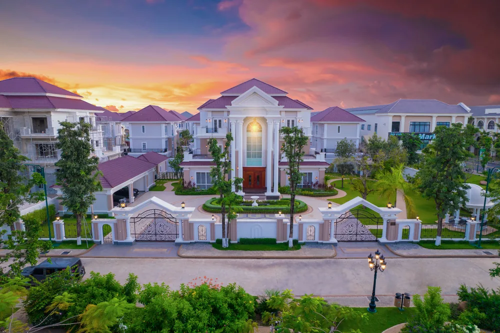 The Star Platinum Eco Melody completed villas by Borey Peng Huoth in Chbar Ampov, Phnom Penh — 3