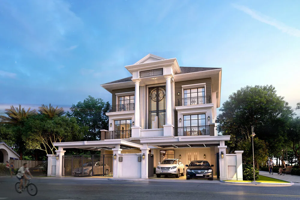 The Star Platinum Eco Melody completed villas by Borey Peng Huoth in Chbar Ampov, Phnom Penh — 11