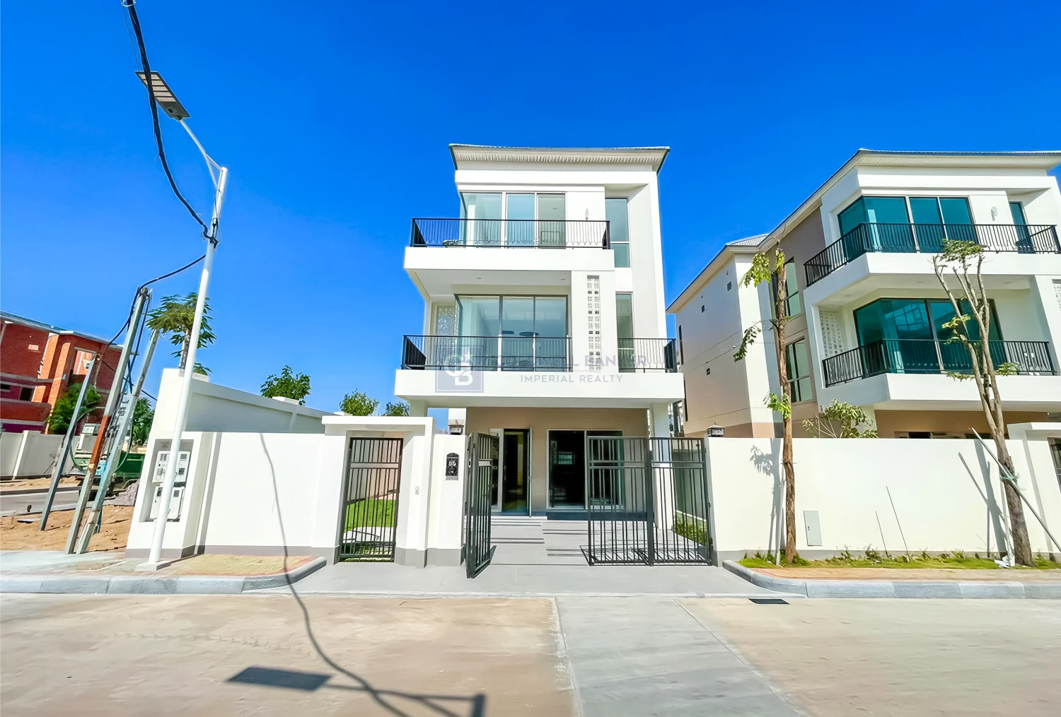 Completed Jasmina Modern villa at The Star Platinum Eco Poli 2, Phnom Penh