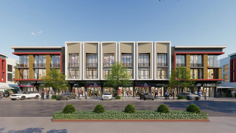 Completed shophouses at The Star Platinum Polaris II by Borey Peng Huoth, Chbar Ampov, Phnom Penh — 5