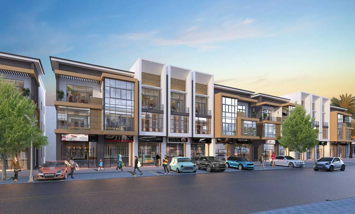 Completed shophouses at The Star Platinum Polaris II by Borey Peng Huoth, Chbar Ampov, Phnom Penh — 9