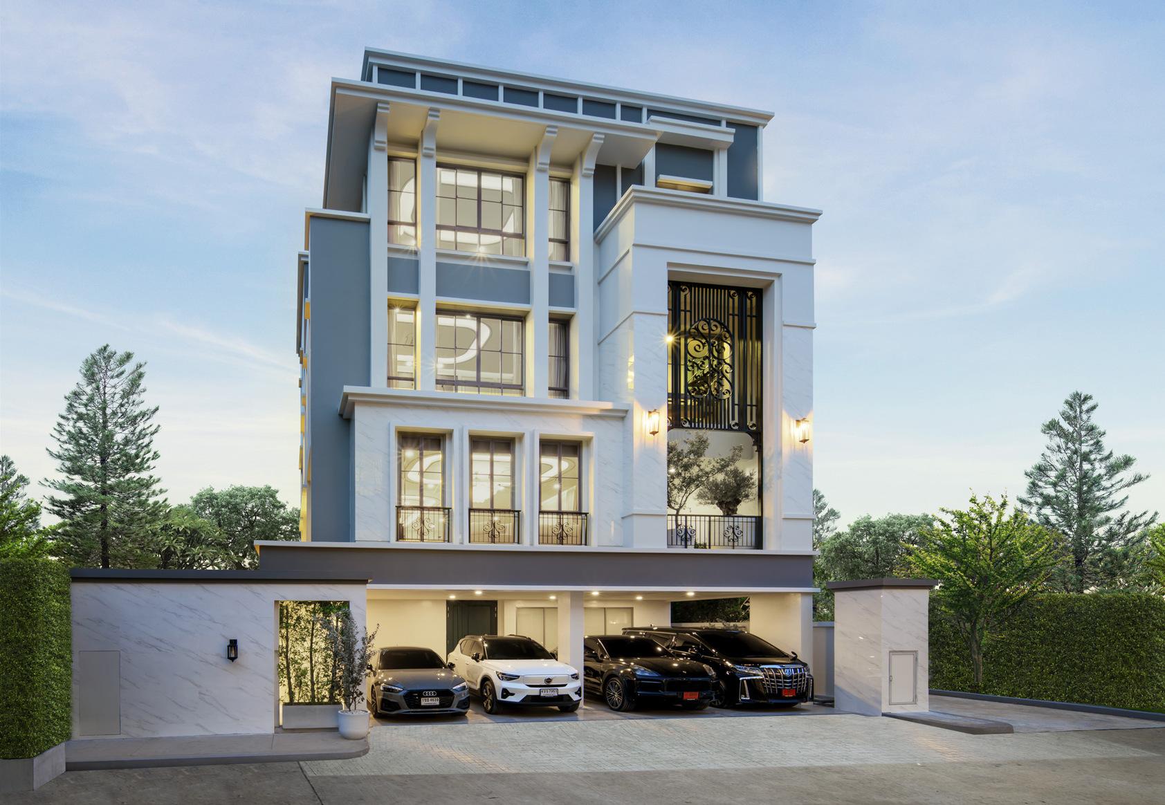 Фасад проекта VAVILA Sukhumvit 77, Бангкок