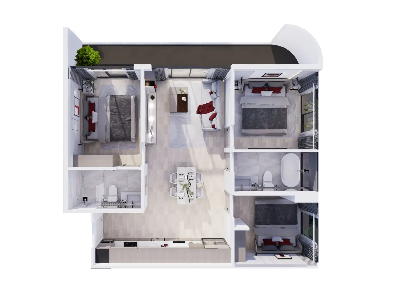 Wallaya Residence Nai Harn — 16