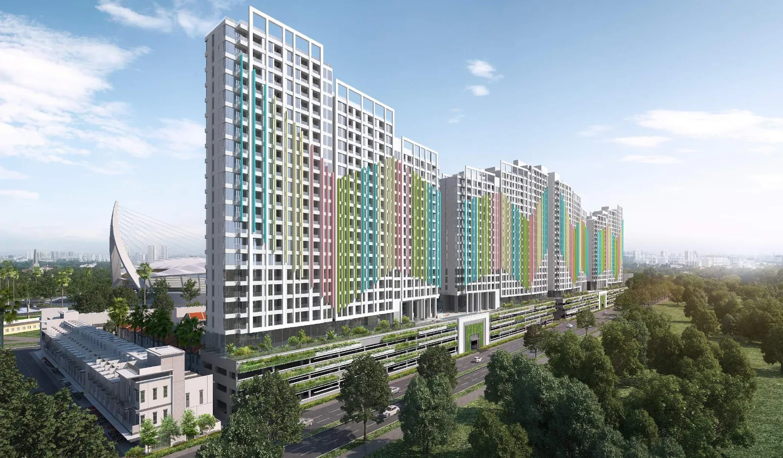 WorldBridge Sport Village mixed-use estate beside Morodok Techo National Sports Complex, Phnom Penh — 7