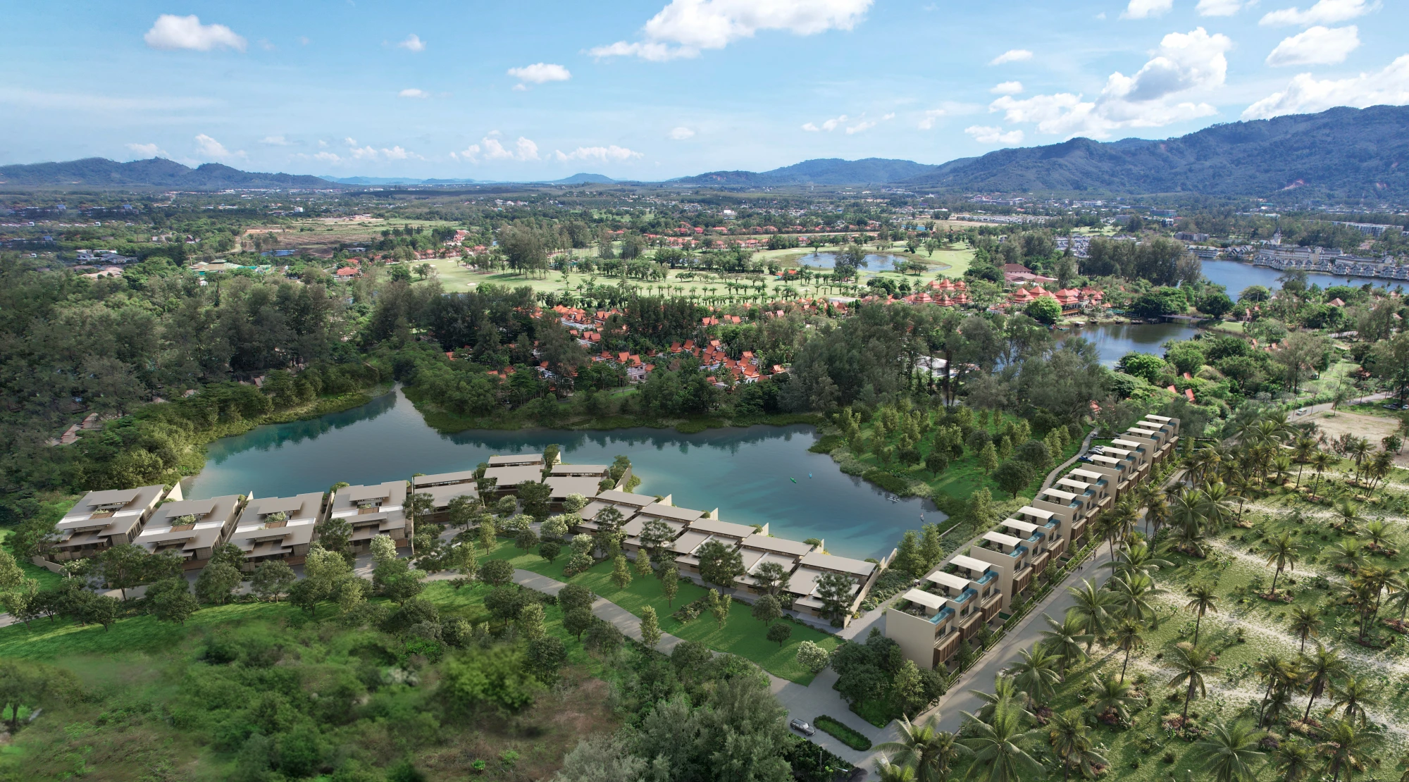 Проект Yara Residences at Banyan Tree Phuket с высоты