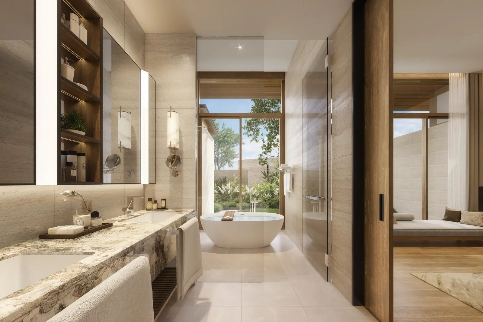 Ванная проекта Yara Residences at Banyan Tree Phuket, Пхукет